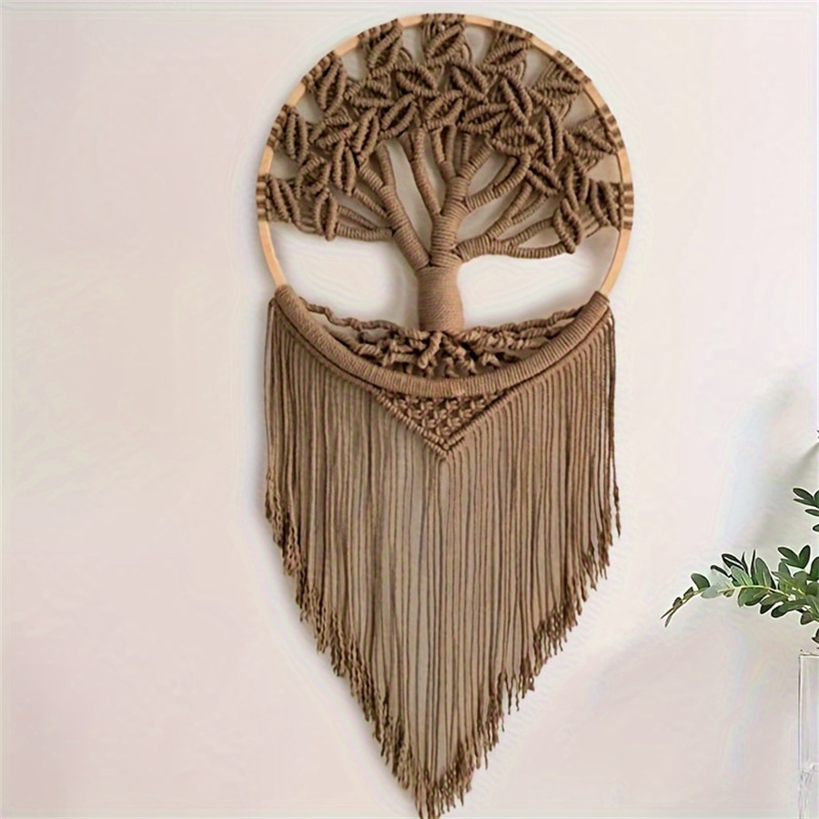 Home Decor Tree - Árvore da vida macrame parede pendurado