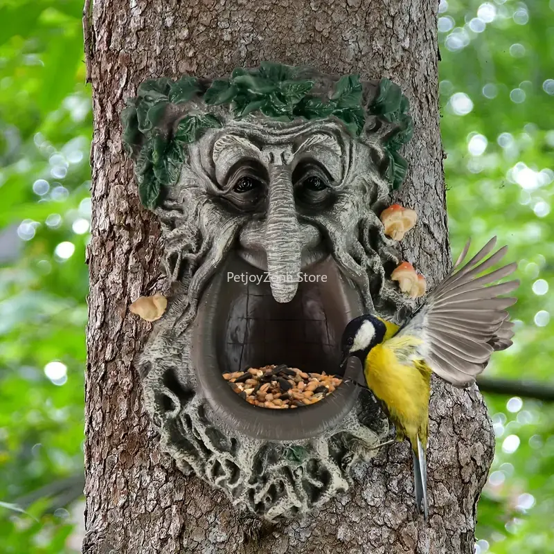 Home Decor Tree - Comedouro para Pássaros Selvagens em Forma