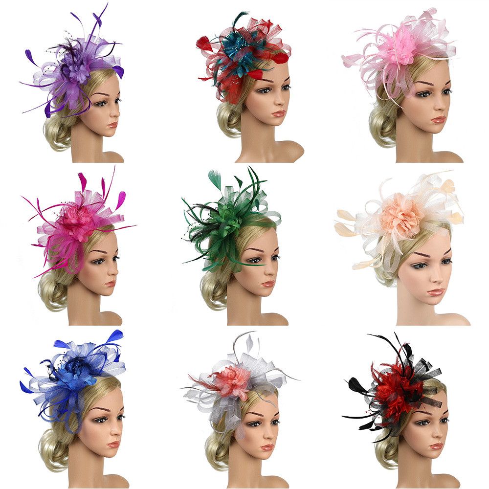 Home Decor Handicraft - Royal Races Flor Hairclip para Mulheres,