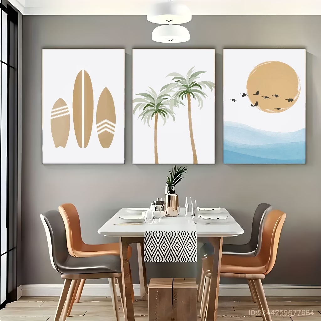 Home Decor Tree - Conjunto de 3 Peças: Arte de