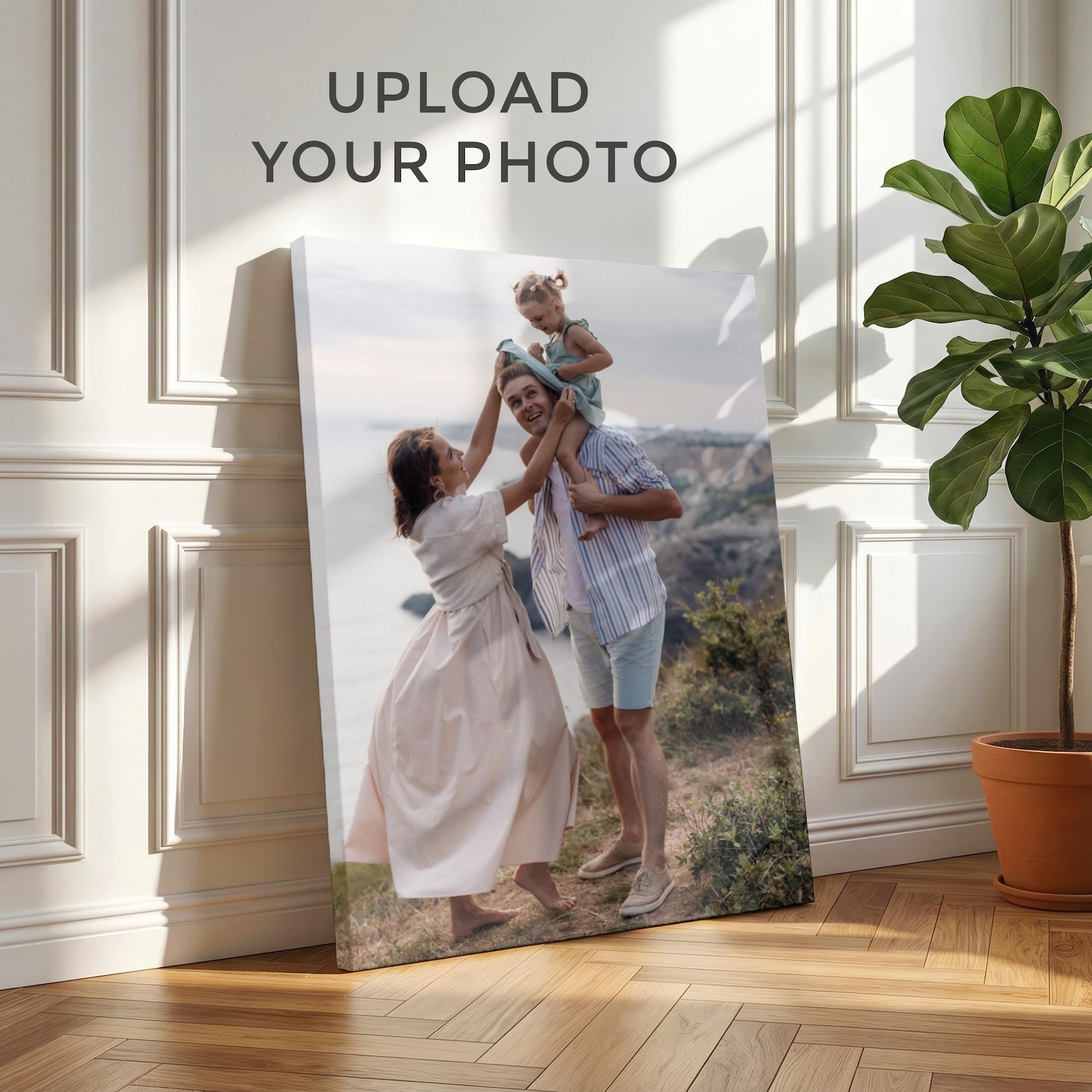 Home Decor For Birthday - Tela de Foto Personalizada, Arte de