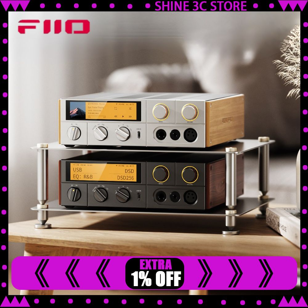 Home Decor Range - FiiO K17 R2R DAC Amplificador de