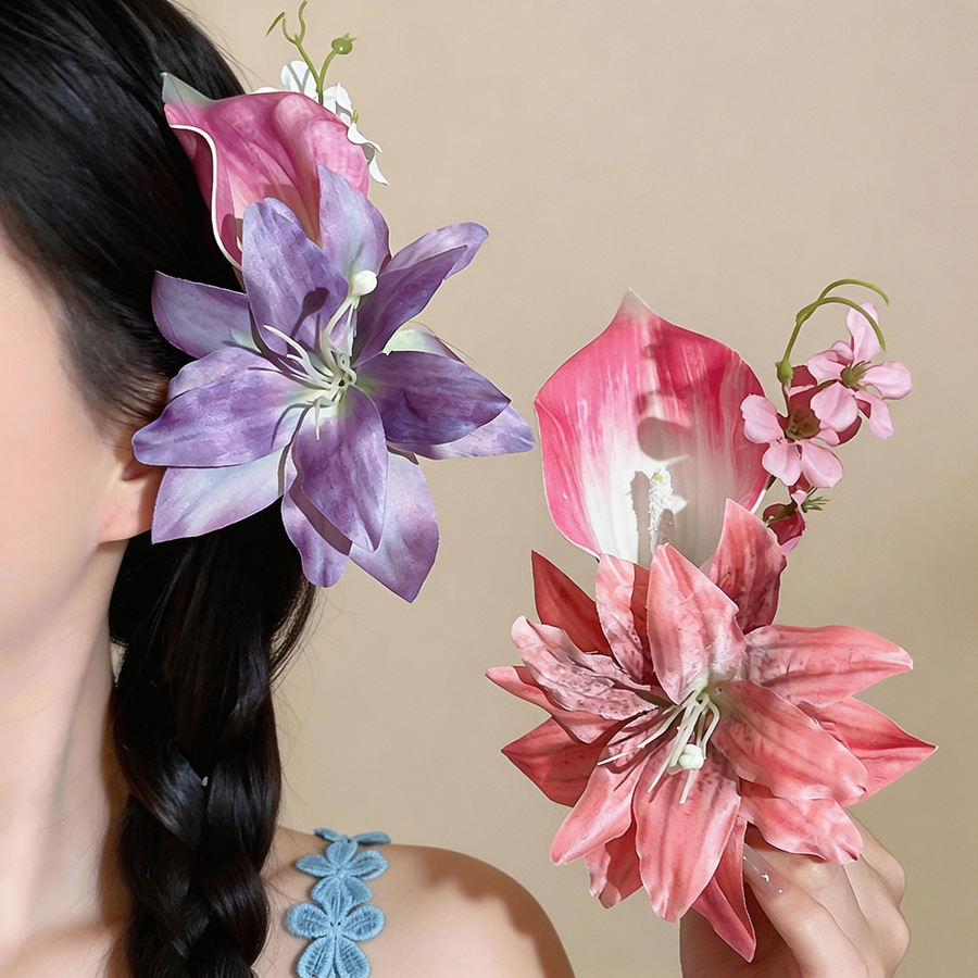Home Decor Handicraft - Presilhas de Cabelo Femininas Grandes com