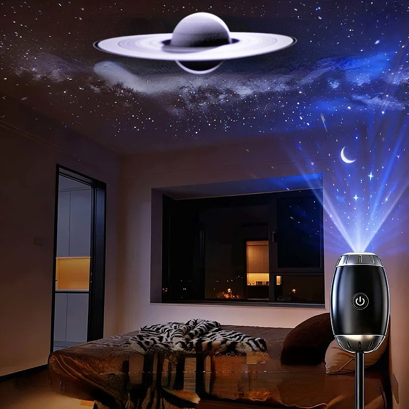 Home Decor Range - Mini Projetor de Estrelas Galáxia, Luminária