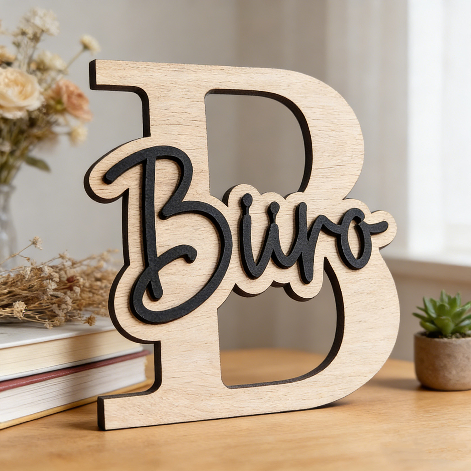 1 unidade de Placa de Porta de - Wooden Letter Sign avaliação e preço