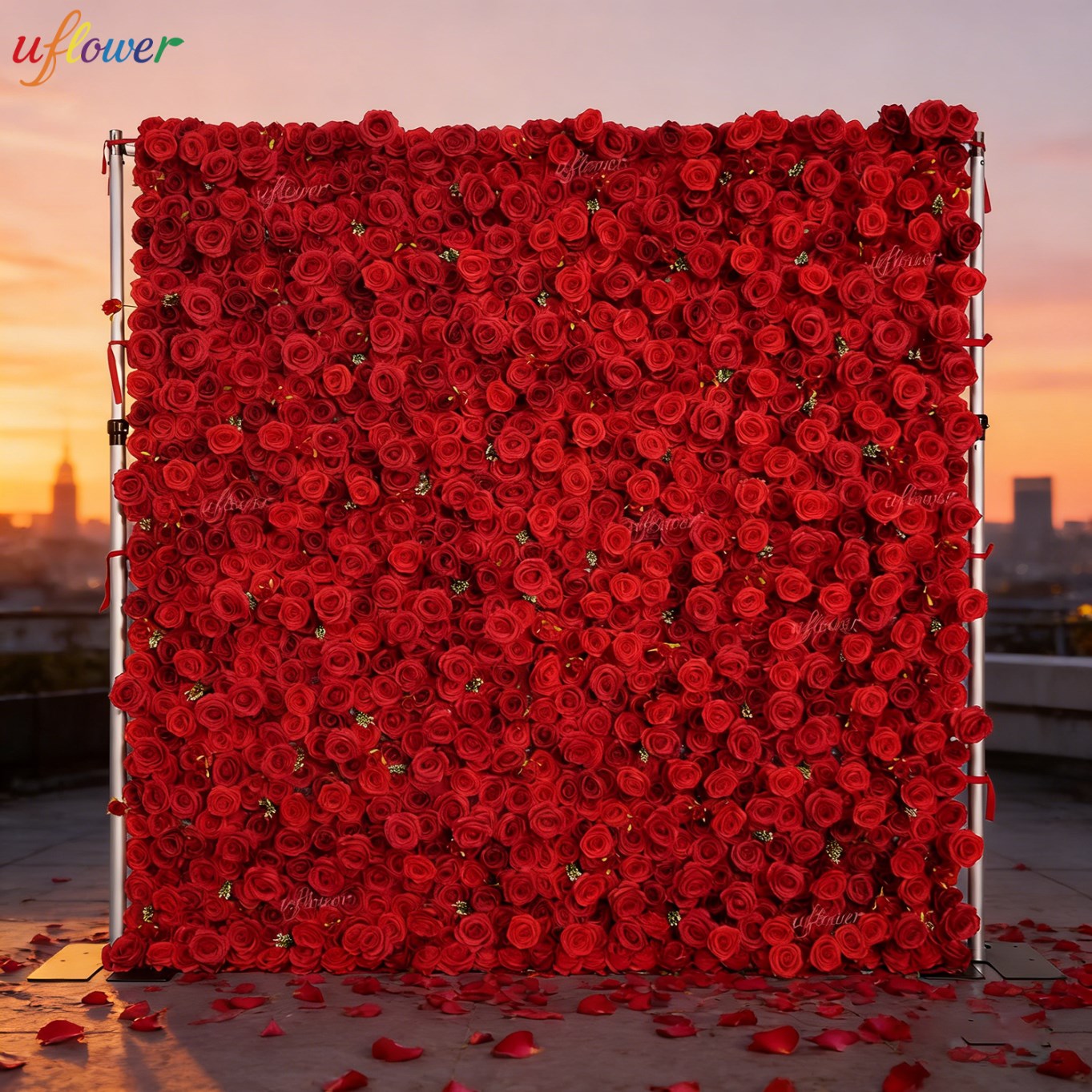 Painel Floral Artificial Uflow - Home Decor Event avaliação e preço