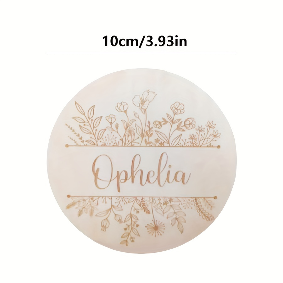 Placa de Nome Personalizada co - Home Decor For Birthday avaliação e preço