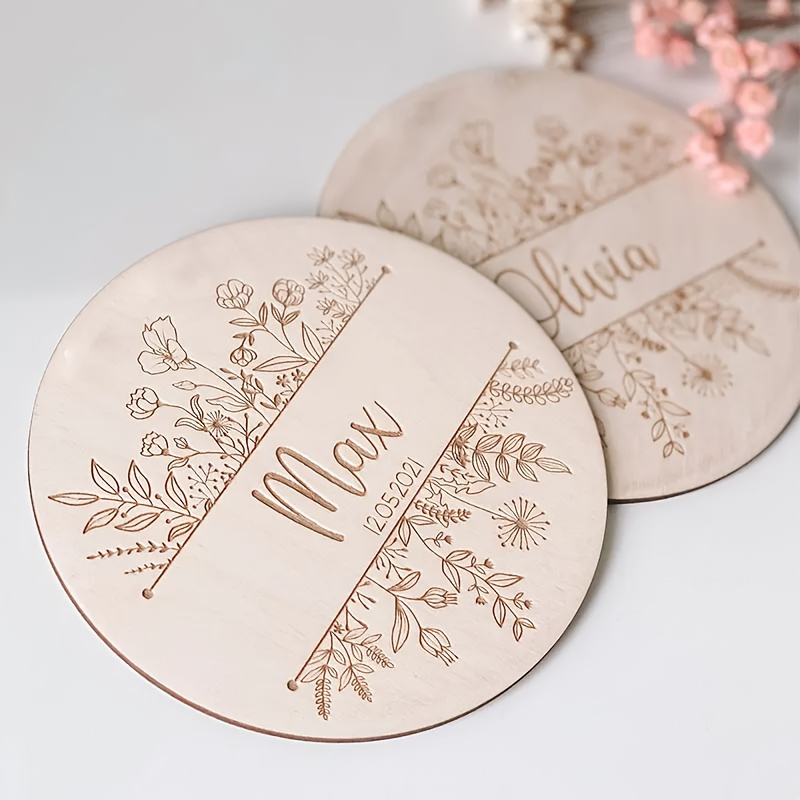 Placa de Nome Personalizada co - Home Decor For Birthday avaliação e preço