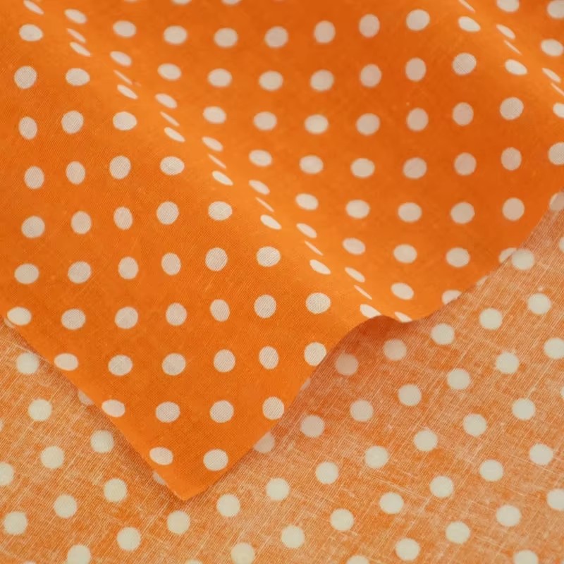50x150cm branco laranja bolinh - Home Decor Orange avaliação e preço
