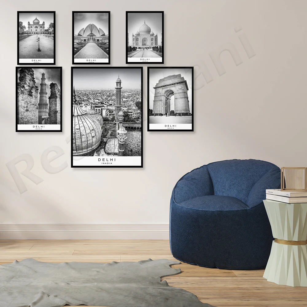 Delhi cidade impressão imagem  - Home Decor Delhi avaliação e preço