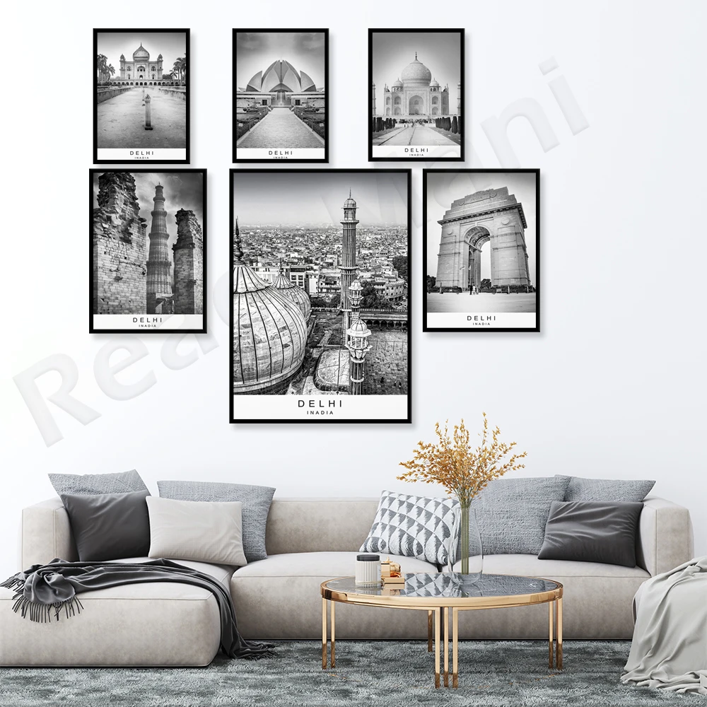 Delhi cidade impressão imagem  - Home Decor Delhi avaliação e preço