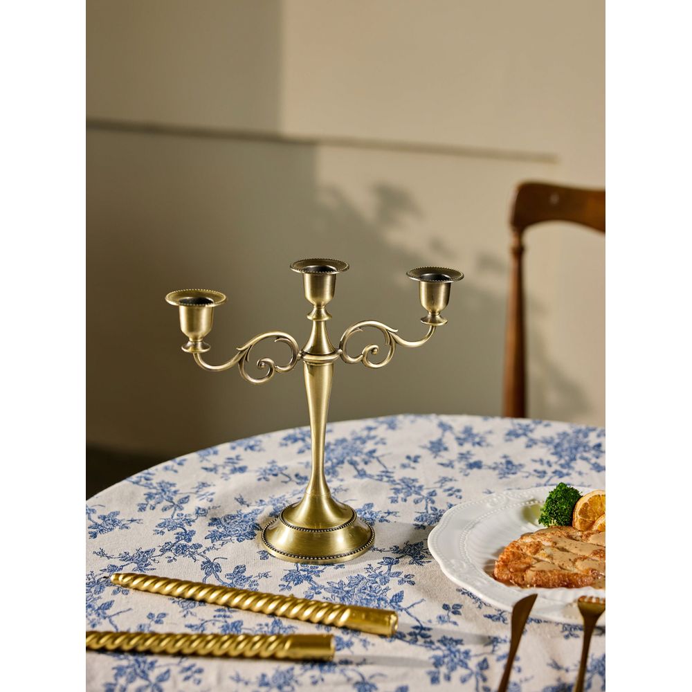 1 peça Candelabro de Liga Metá - Home Decor Event avaliação e preço
