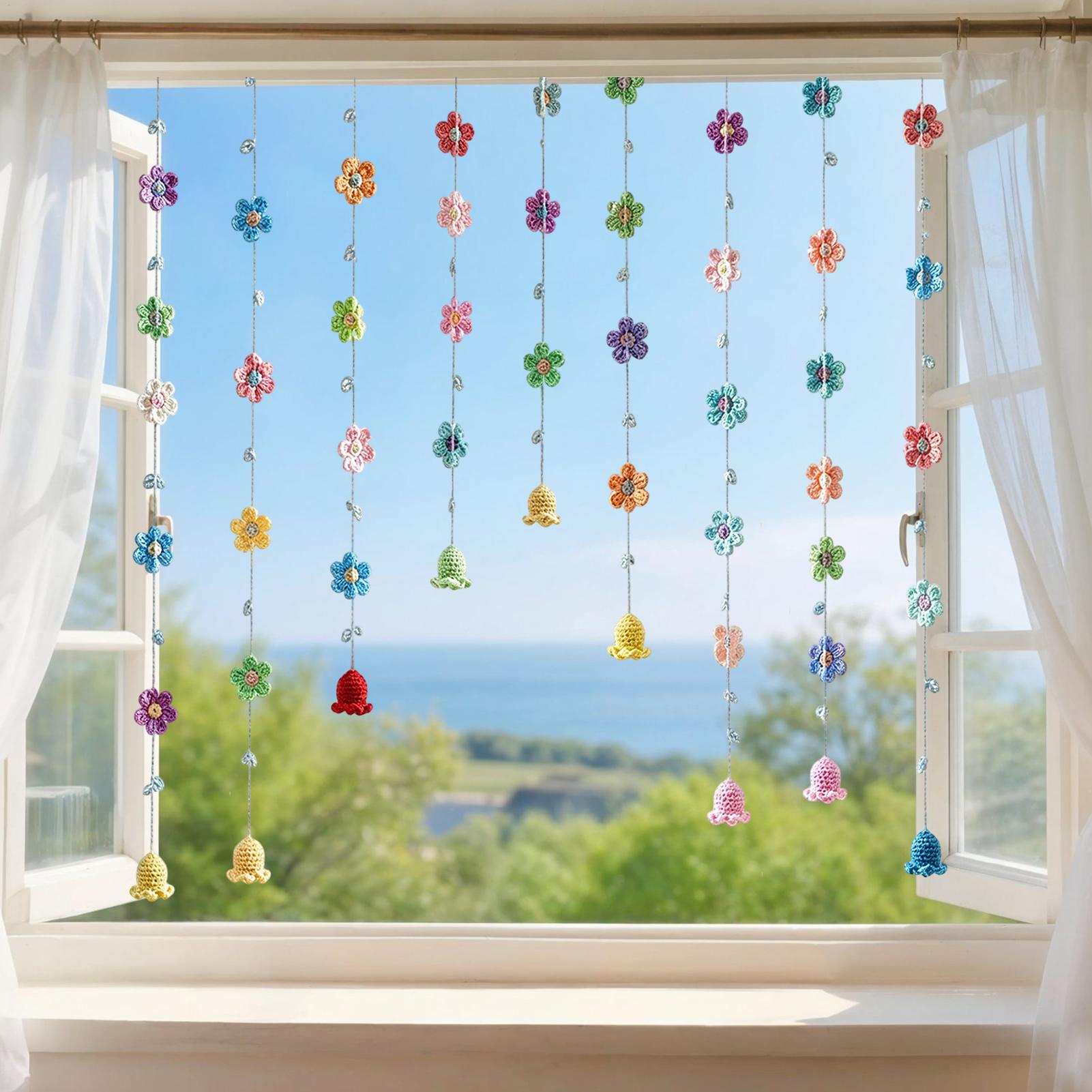 Guirlanda de Crochê para Pared - Home Decor Garland avaliação e preço