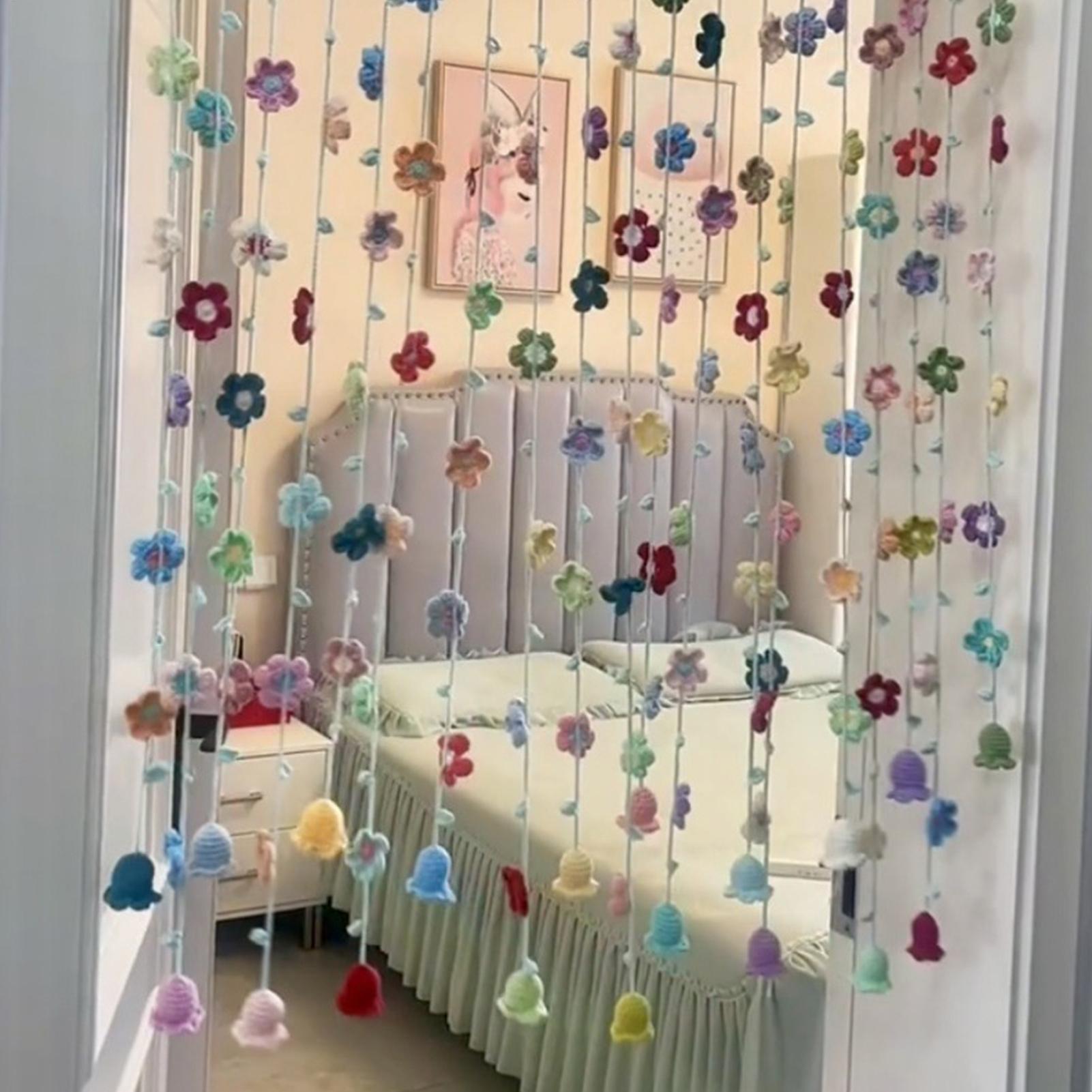 Guirlanda de Crochê para Pared - Home Decor Garland avaliação e preço