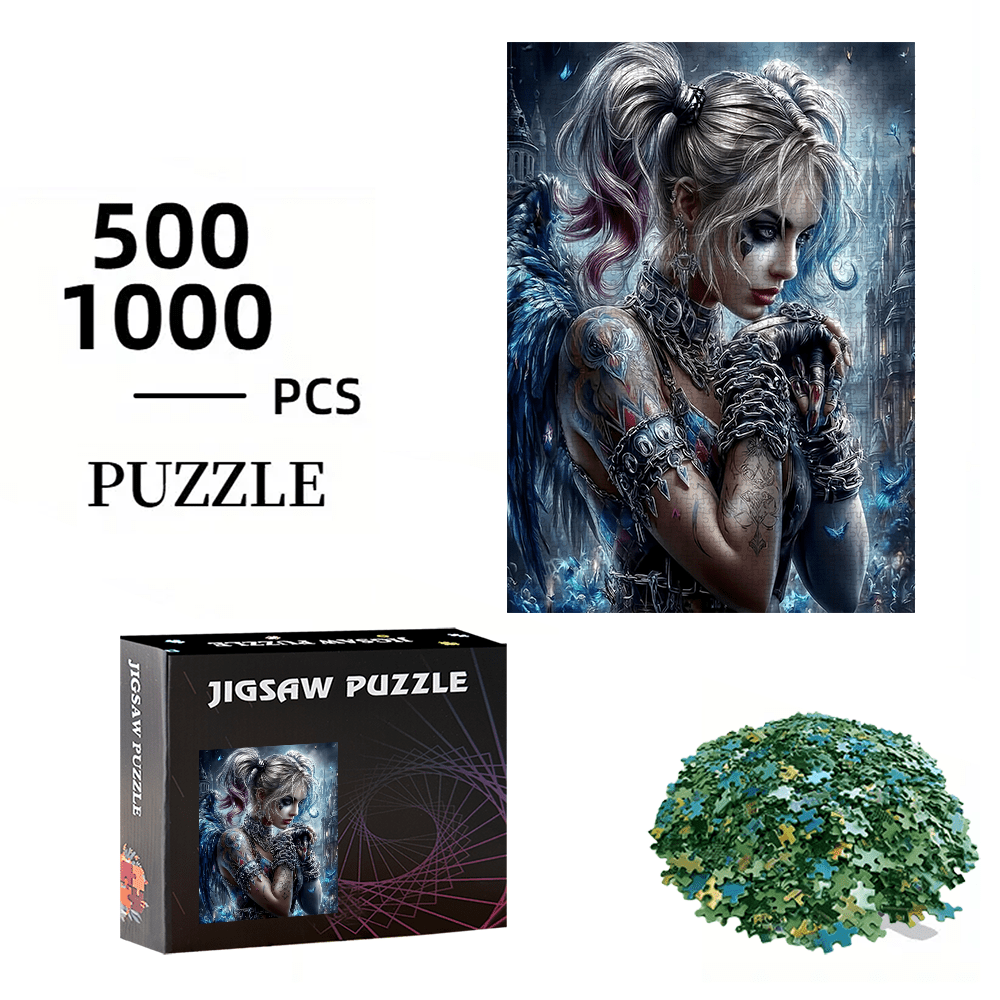 Asas e tatuagens 500 peças/100 - Home Decor Games Free avaliação e preço