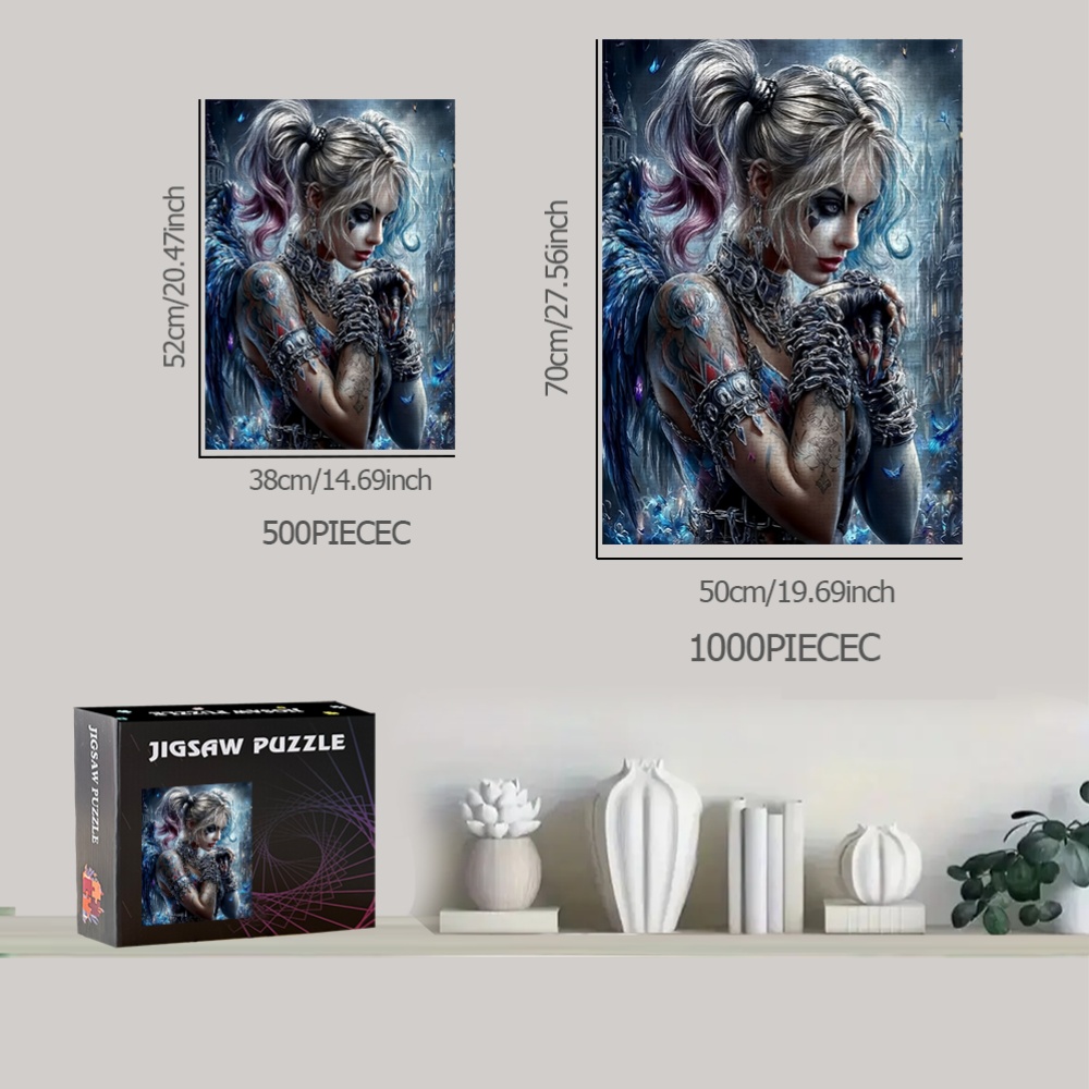 Asas e tatuagens 500 peças/100 - Home Decor Games Free avaliação e preço