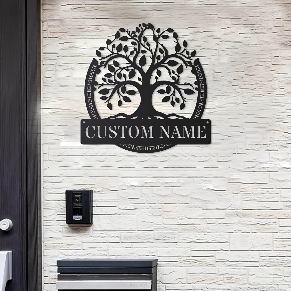 Arte de Parede em Metal Person - Home Decor Tree avaliação e preço