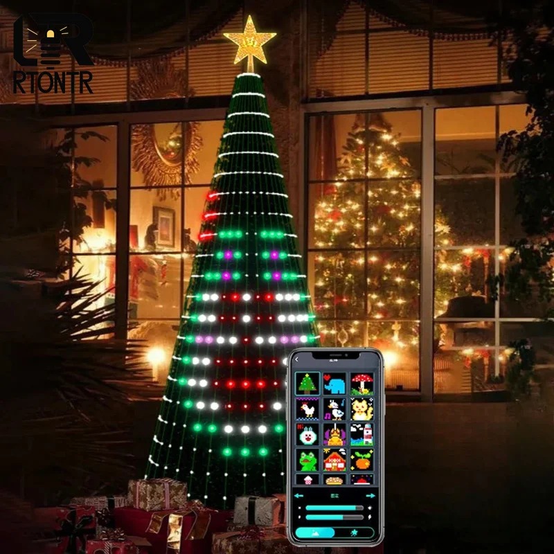 Luzes de Natal em Forma de Est - Home Decor Tree avaliação e preço