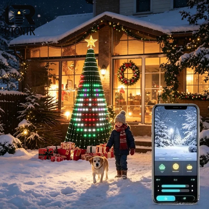Luzes de Natal em Forma de Est - Home Decor Tree avaliação e preço