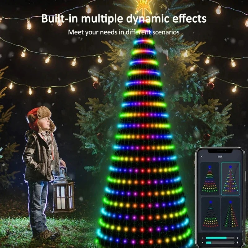 Luzes de Natal em Forma de Est - Home Decor Tree avaliação e preço