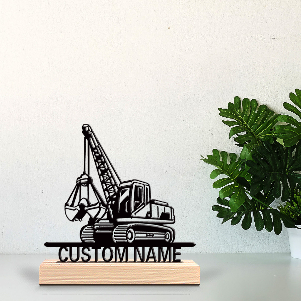 1 peça Estátua de Metal Person - Wooden Letter Sign avaliação e preço