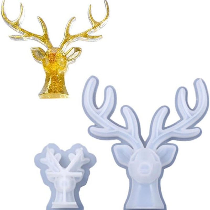 Molde de Silicone com 2 Peças  - Home Decor Handicraft avaliação e preço