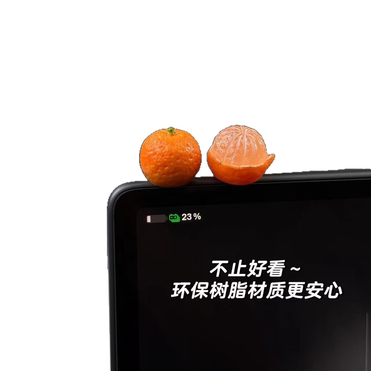 Enfeite Laranja Fofo Kawaii, M - Home Decor Orange avaliação e preço