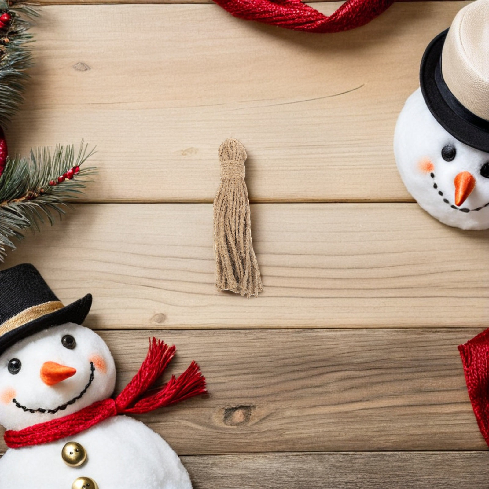 30 Peças de Franjas de Juta pa - Home Decor Garland avaliação e preço
