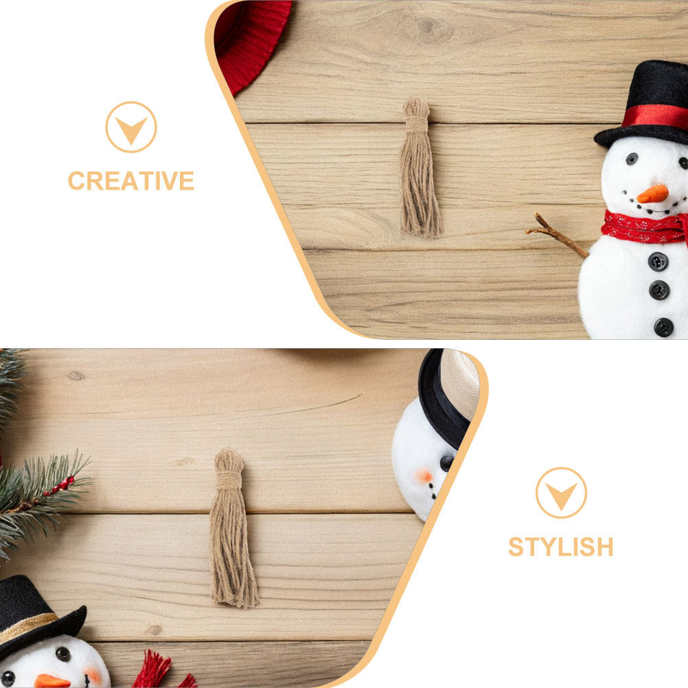 30 Peças de Franjas de Juta pa - Home Decor Garland avaliação e preço