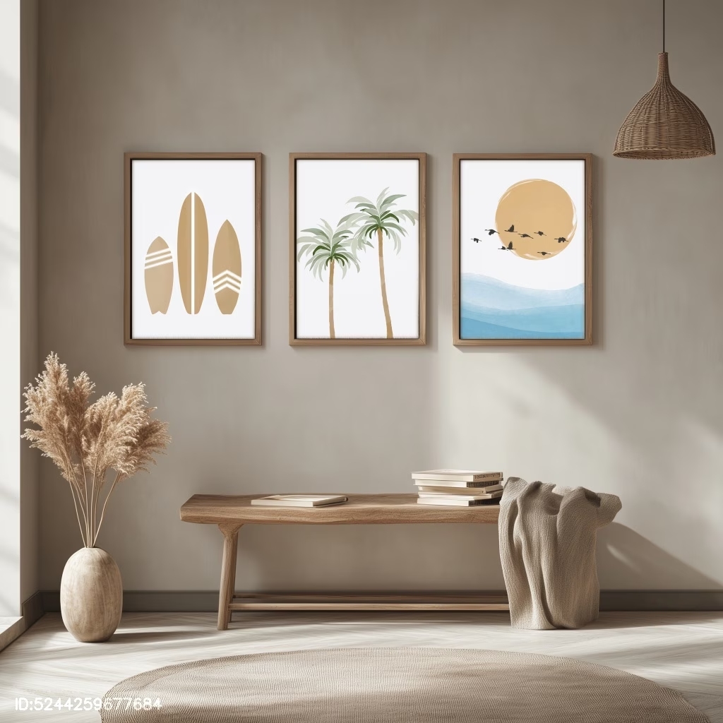 Conjunto de 3 Peças: Arte de P - Home Decor Tree avaliação e preço