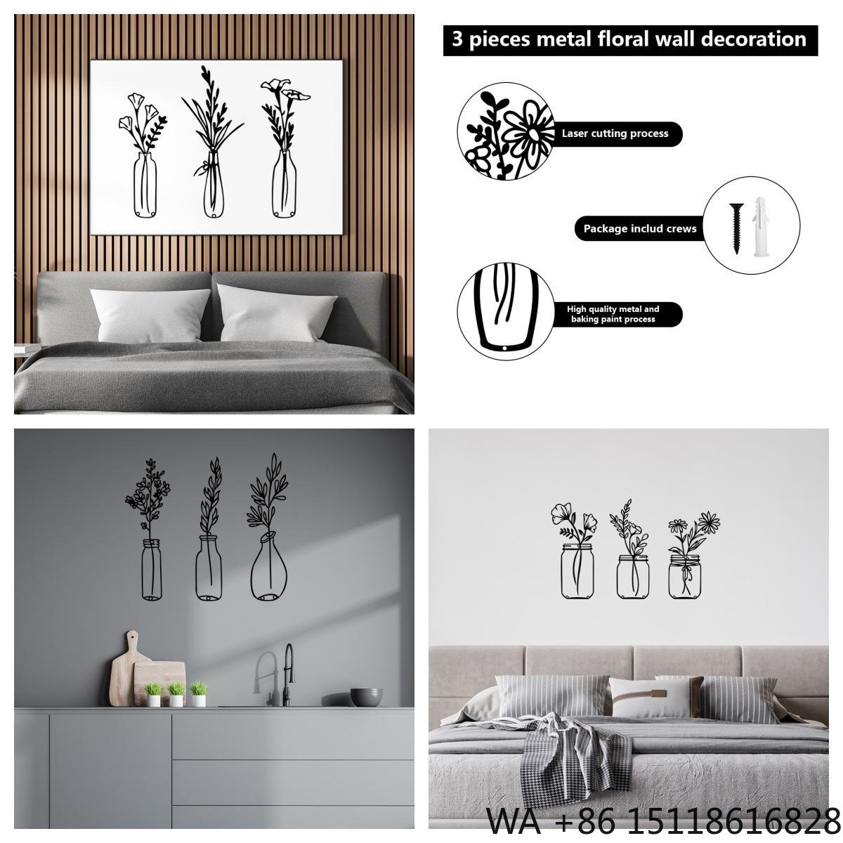 Escultura de Flores em Aço Ino - Home Decor Handicraft avaliação e preço