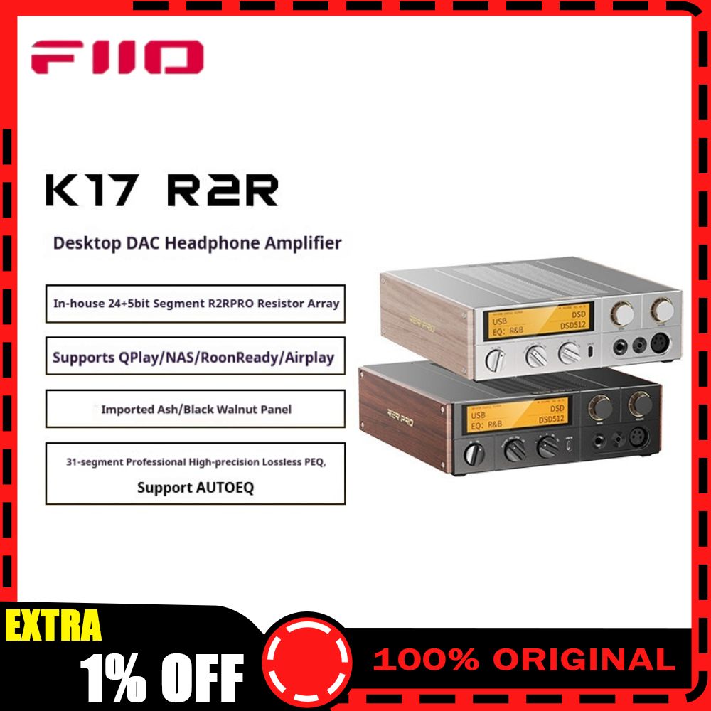 FiiO K17 R2R DAC Amplificador  - Home Decor Range avaliação e preço