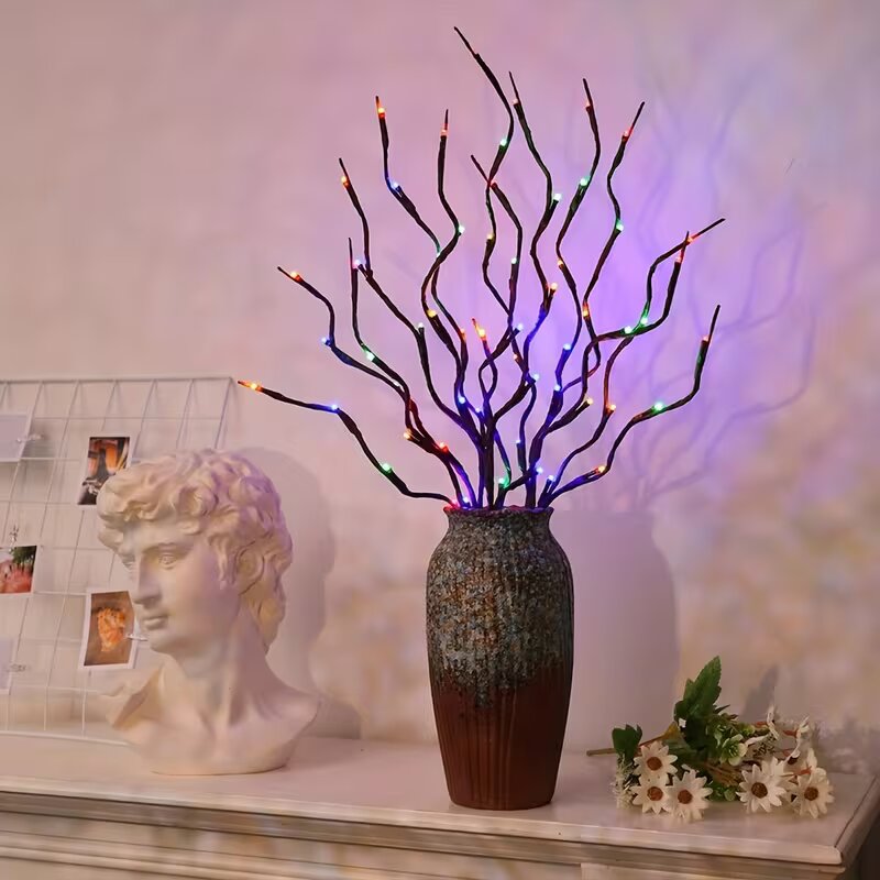Luzes de ramo de cerejeira com - Home Decor Tree avaliação e preço