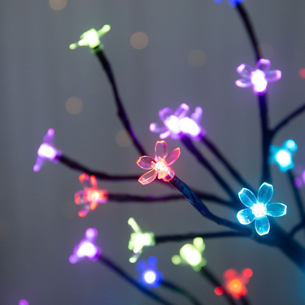 Luzes de ramo de cerejeira com - Home Decor Tree avaliação e preço
