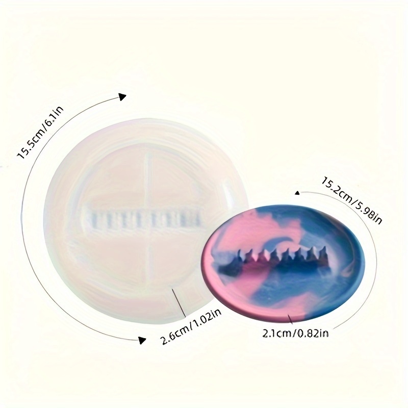 Molde de Silicone para Prato d - Home Decor Handicraft avaliação e preço
