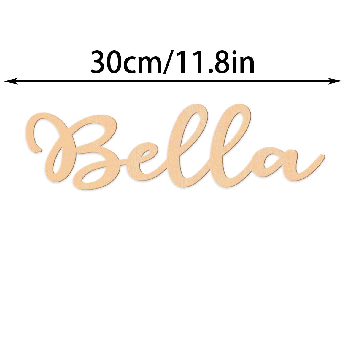 1 peça de placa de madeira per - Wooden Letter Sign avaliação e preço