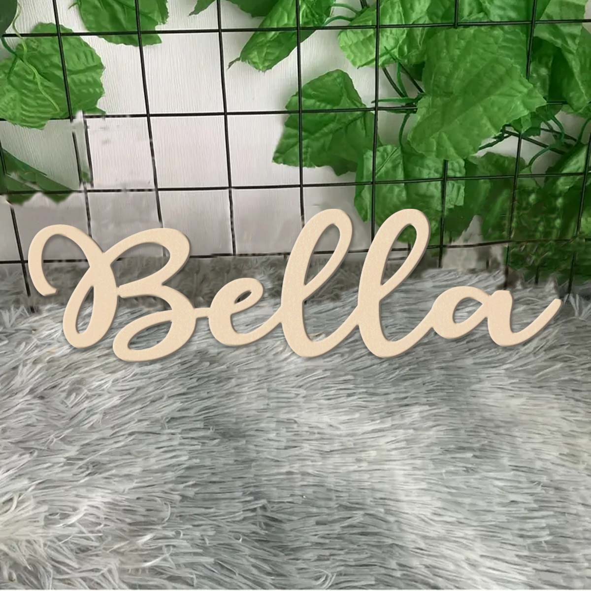 1 peça de placa de madeira per - Wooden Letter Sign avaliação e preço