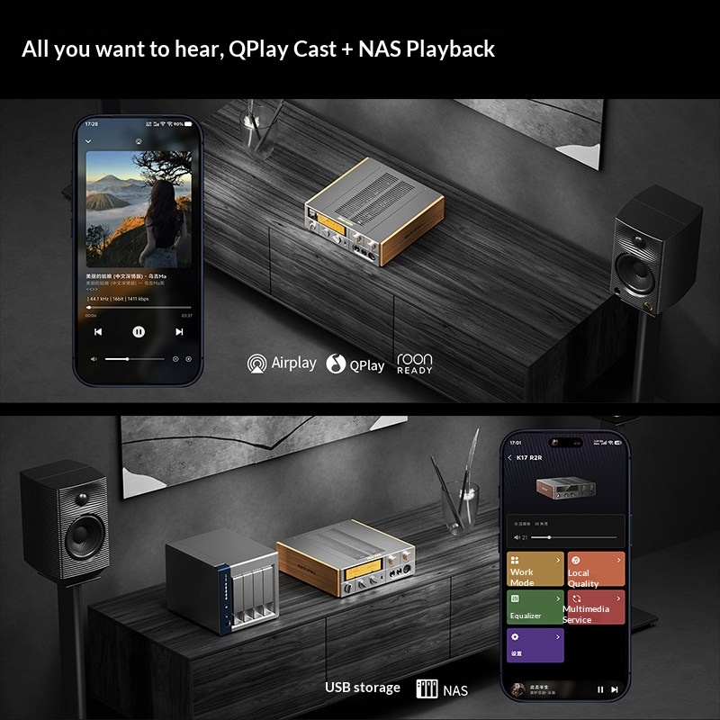 FiiO K17 R2R DAC Amplificador  - Home Decor Range avaliação e preço