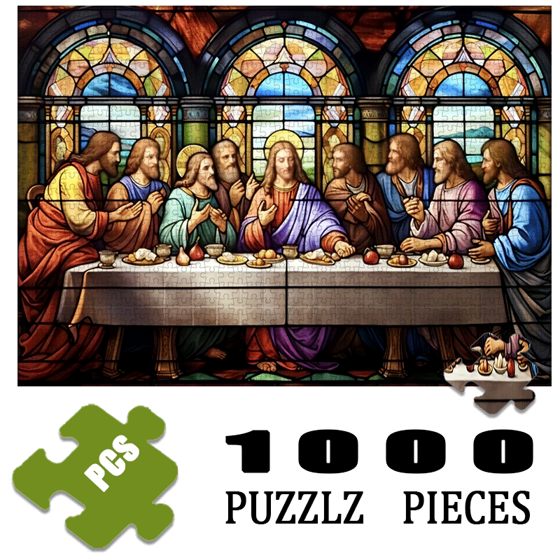 1000 peças cena religiosa últi - Home Decor Games Free avaliação e preço