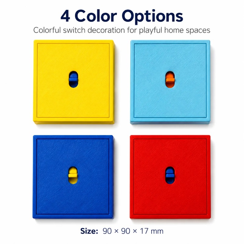 Capa de Interruptor de Luz Col - Home Decor Dopamine avaliação e preço