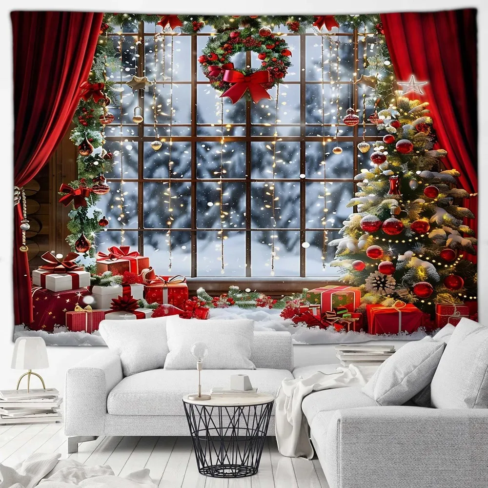 Decoração de festa de natal, t - Home Decor Garland avaliação e preço