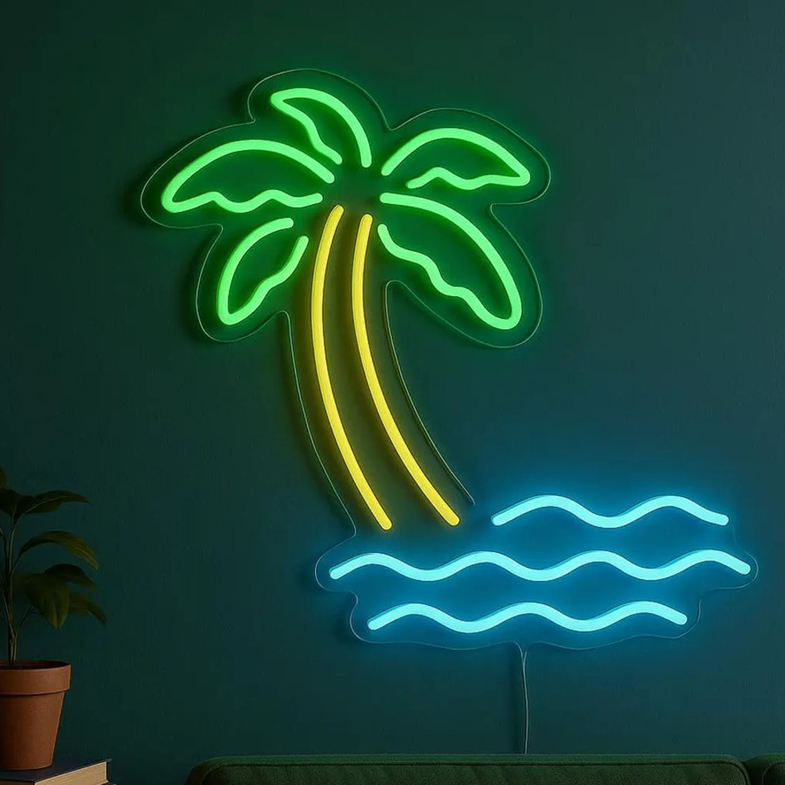Letreiro Neon de Palmeira: Dec - Home Decor Tree avaliação e preço
