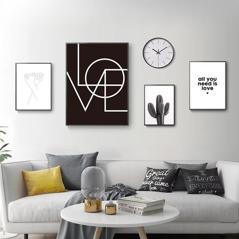 1 peça de tela sem moldura, mi - Home Decor Lovely Home avaliação e preço